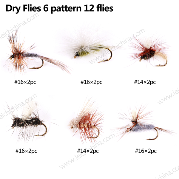 Spinner Bait Rig 24 Fly Fishing Flies Assortment Waterproof Fly