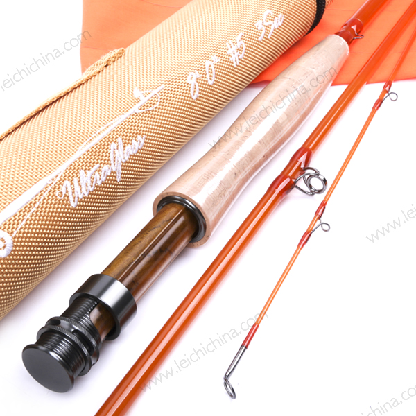 UltraGlass fiberglass fly fishing rod 8053