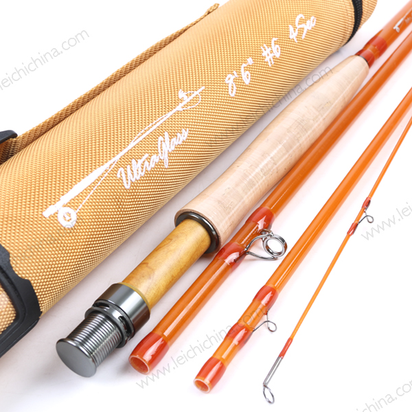 UltraGlass Fiberglass Fly Fishing Rod 8664